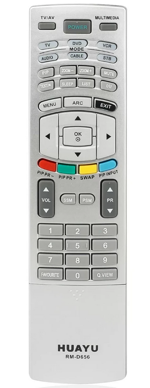 Универсальный пульт для телевизора LG RM-D656