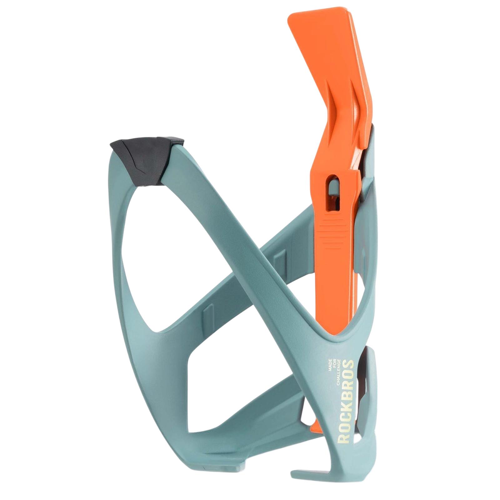 Крепление для фляги с бортовой лопаткой для велосипеда ROCKBROS LL301 Бирюзовый (RB-LL301-6068) - фото 1 Крепление для фляги с бортовой лопаткой для велосипеда ROCKBROS LL301 Бирюзовый (RB-LL301-6068) - фото 1