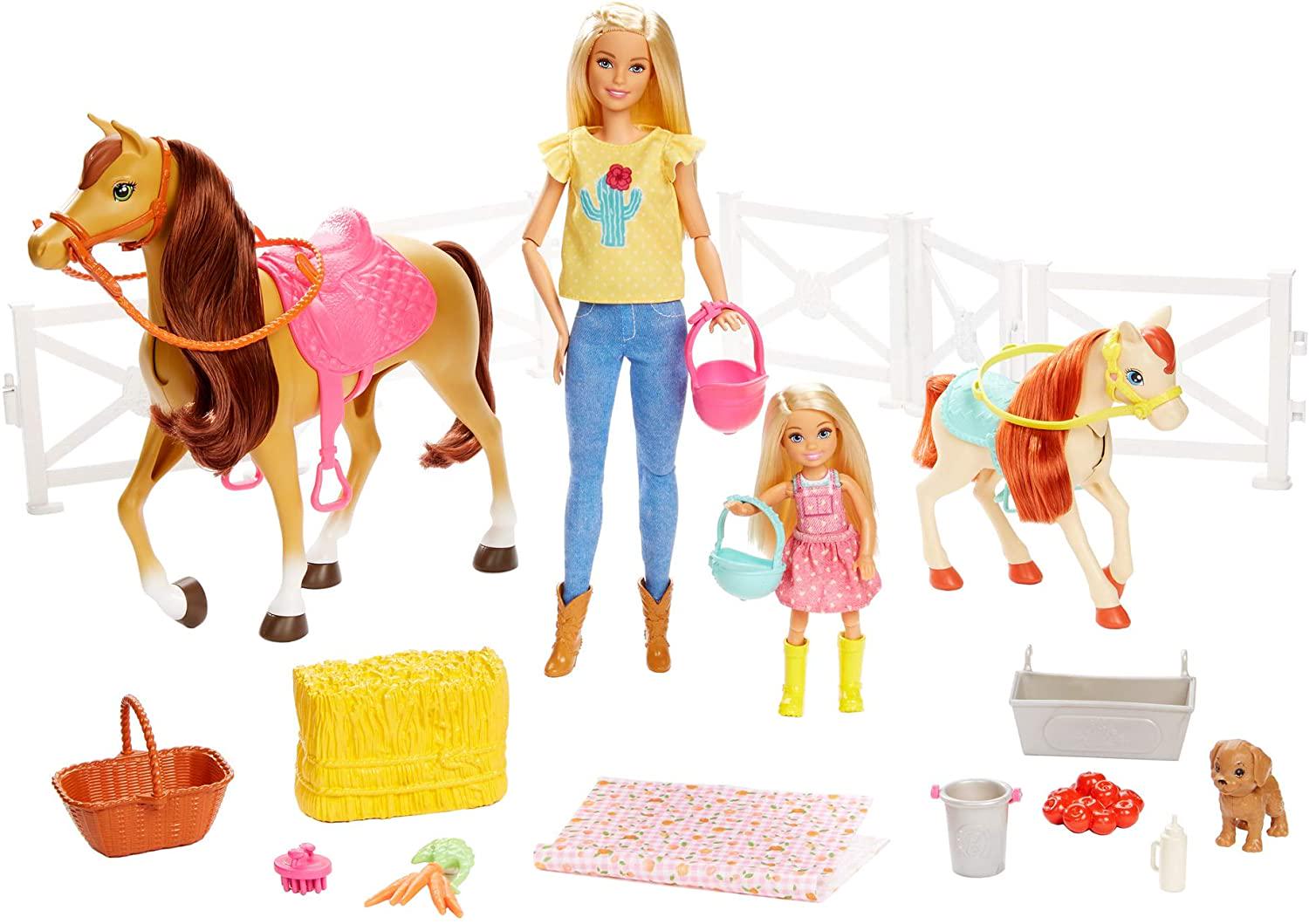 Игровой набор Barbie Hugs N Horses (FXH15)