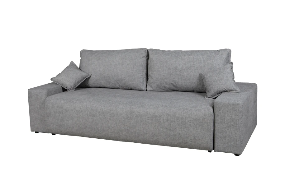 Диван Турин прямий розкладний Сірий (2147487134)