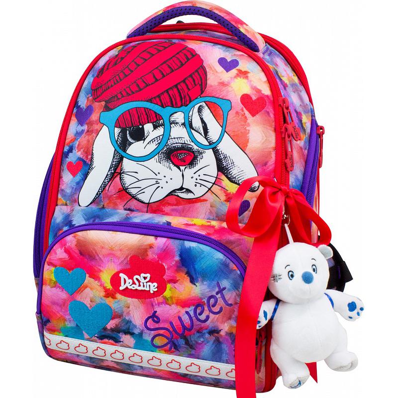 Школьный ранец DeLune 27х20х38 см Разноцветный (10-002)