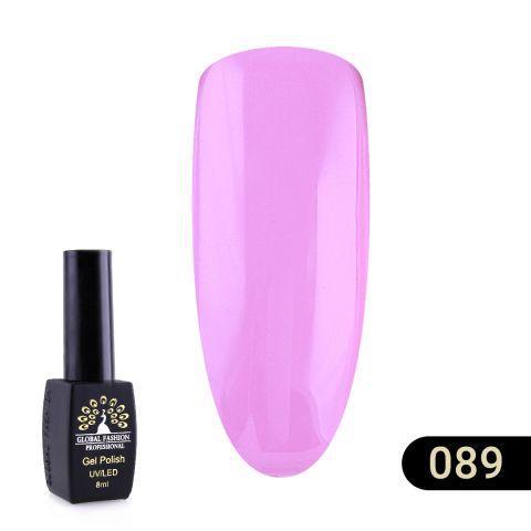 Гель-лак Global Fashion Black elite 089