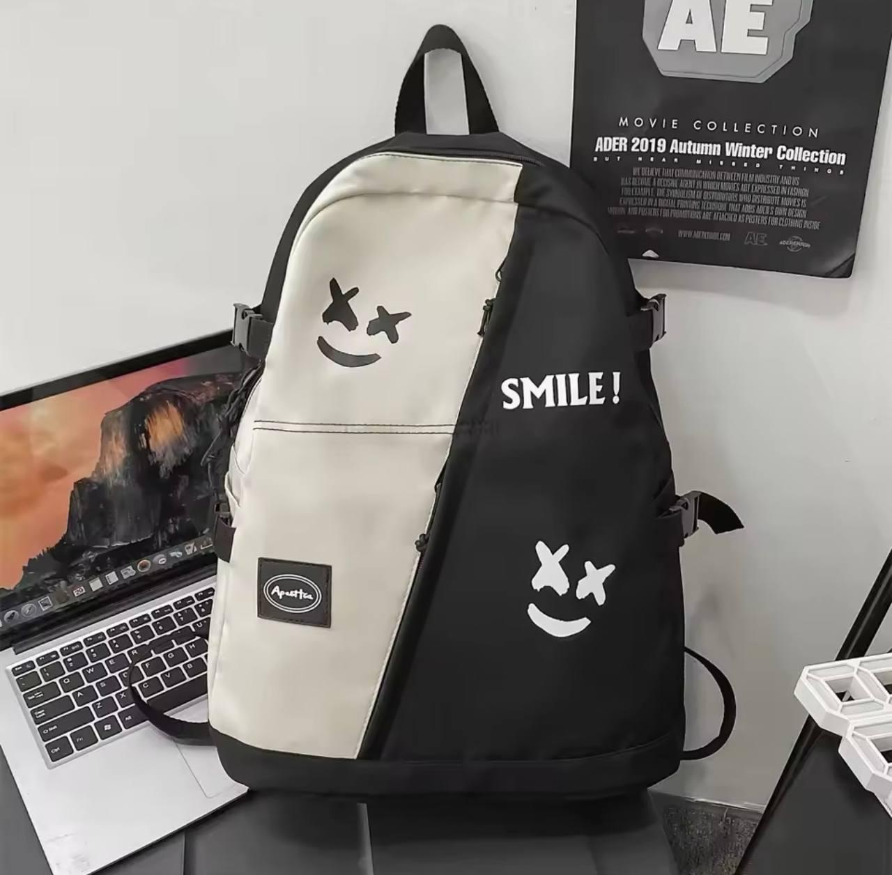 Рюкзак спортивний для ноутбука Smile 5-11 клас для підлітків Чорний