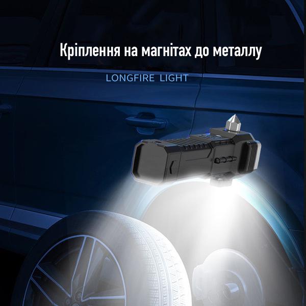 Фонарь ручной аккумуляторный LED COB USB (9272107) - фото 2