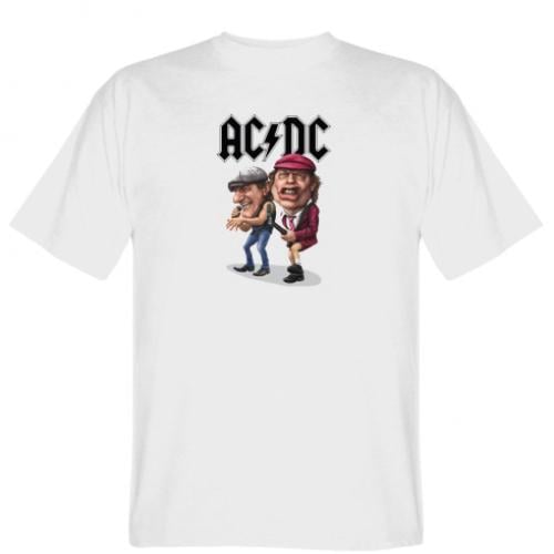 Футболка мужская Stedman AC/DC Art M Белый (340346-1-43735-M)