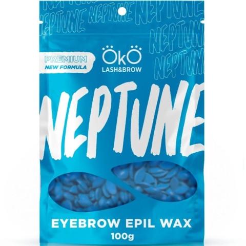 Воск горячий в гранулах Oko Eyebrow Epil Wax Neptune Blue 100 г (011754)