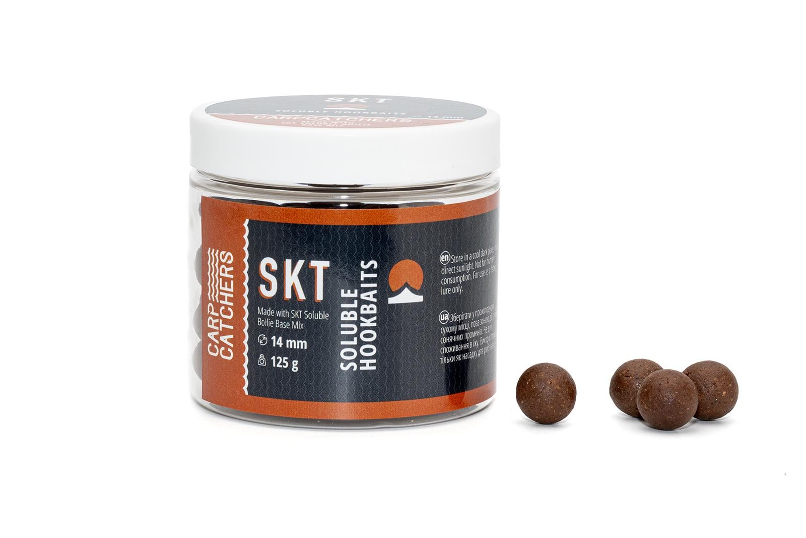 Бойлы насадочные растворимые Carp Catchers SKT 14 мм Бойлы насадочные растворимые Carp Catchers SKT 14 мм