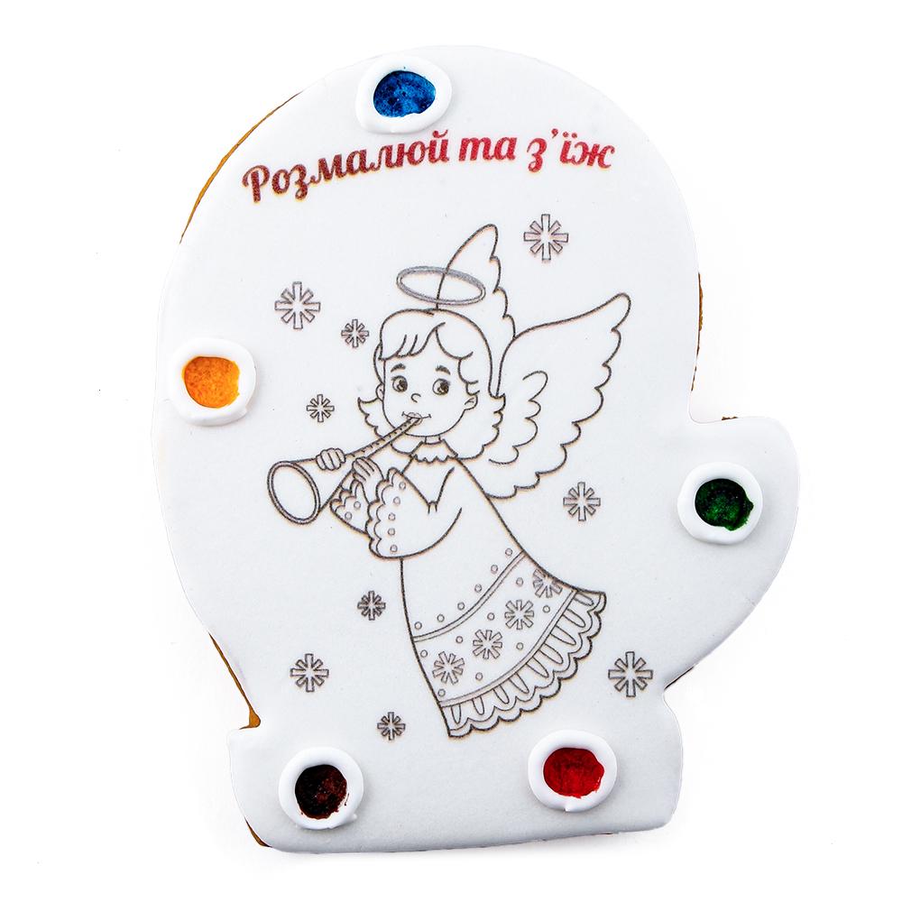 Пряник-раскраска Крафт Печиво Ангел 85 г