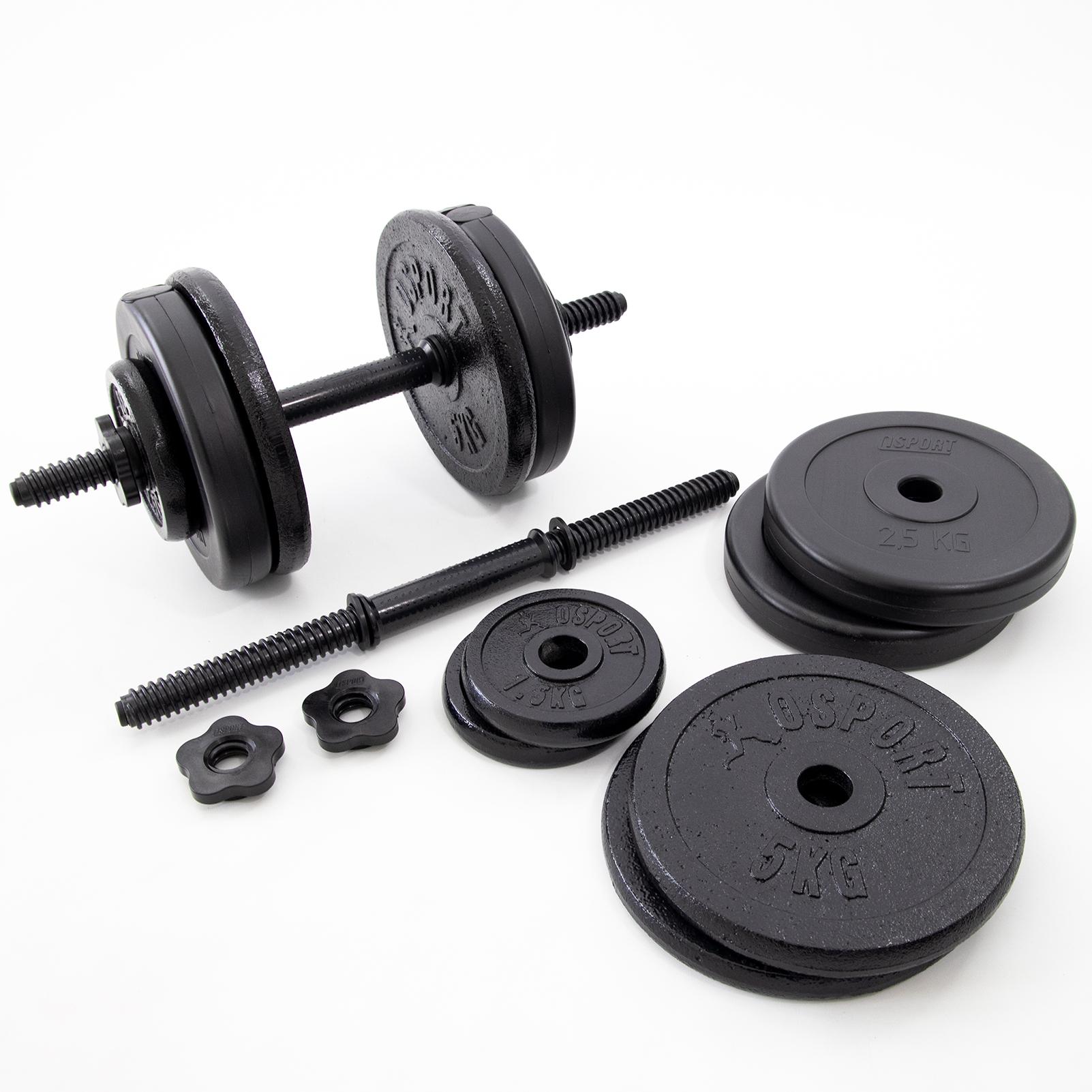 Гантелі набірні-розбірні з регульованою вагою OSPORT Mix 2 шт. по 18,5 кг (OF-0157) - фото 2 Гантелі набірні-розбірні з регульованою вагою OSPORT Mix 2 шт. по 18,5 кг (OF-0157) - фото 2