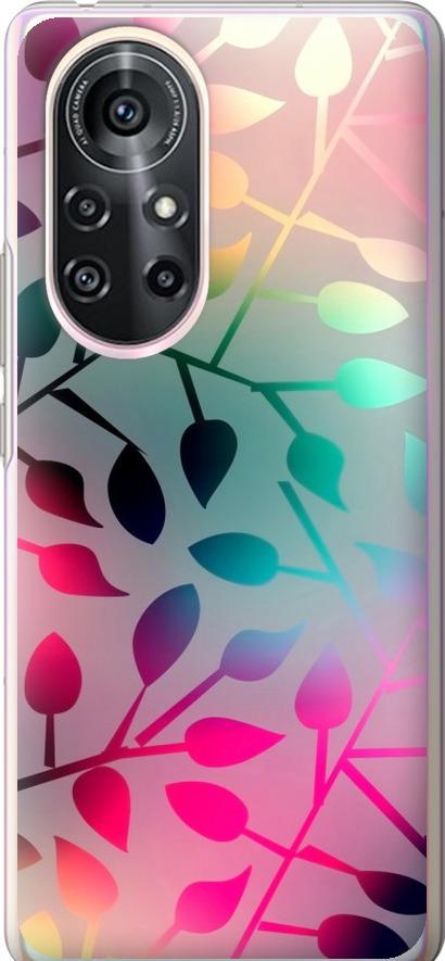 Чехол на Huawei Nova 8 Pro Листья (2235u-2246-42517)