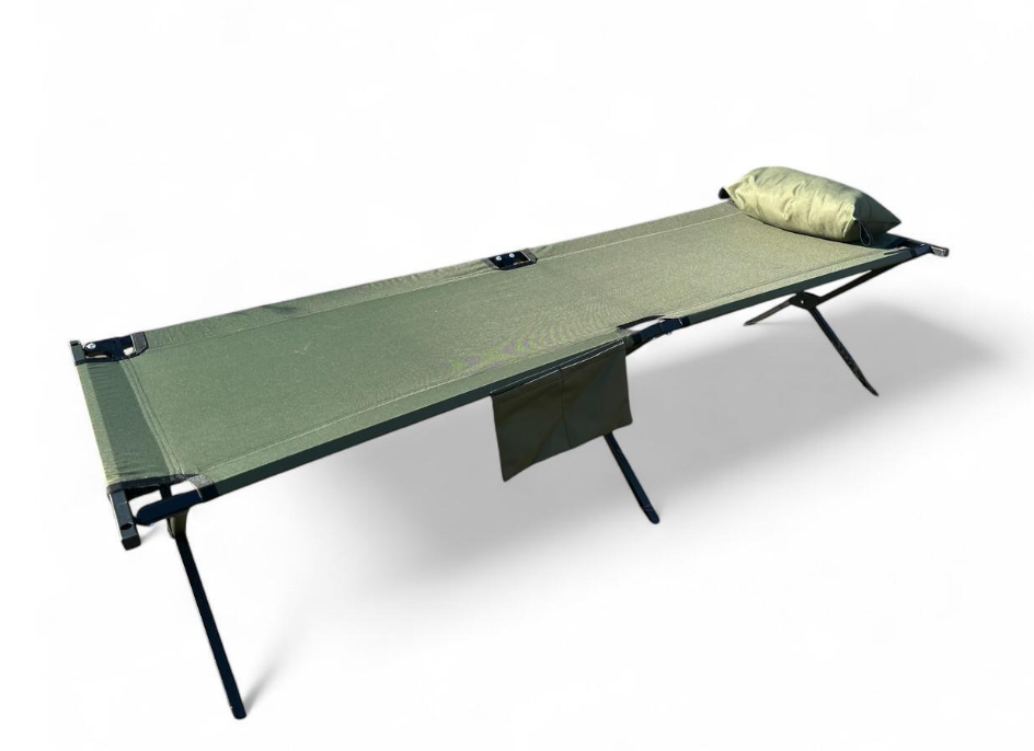 Раскладушка военная Aforse тип НАТО с карманом и подушкой с чехлом (2422469400)