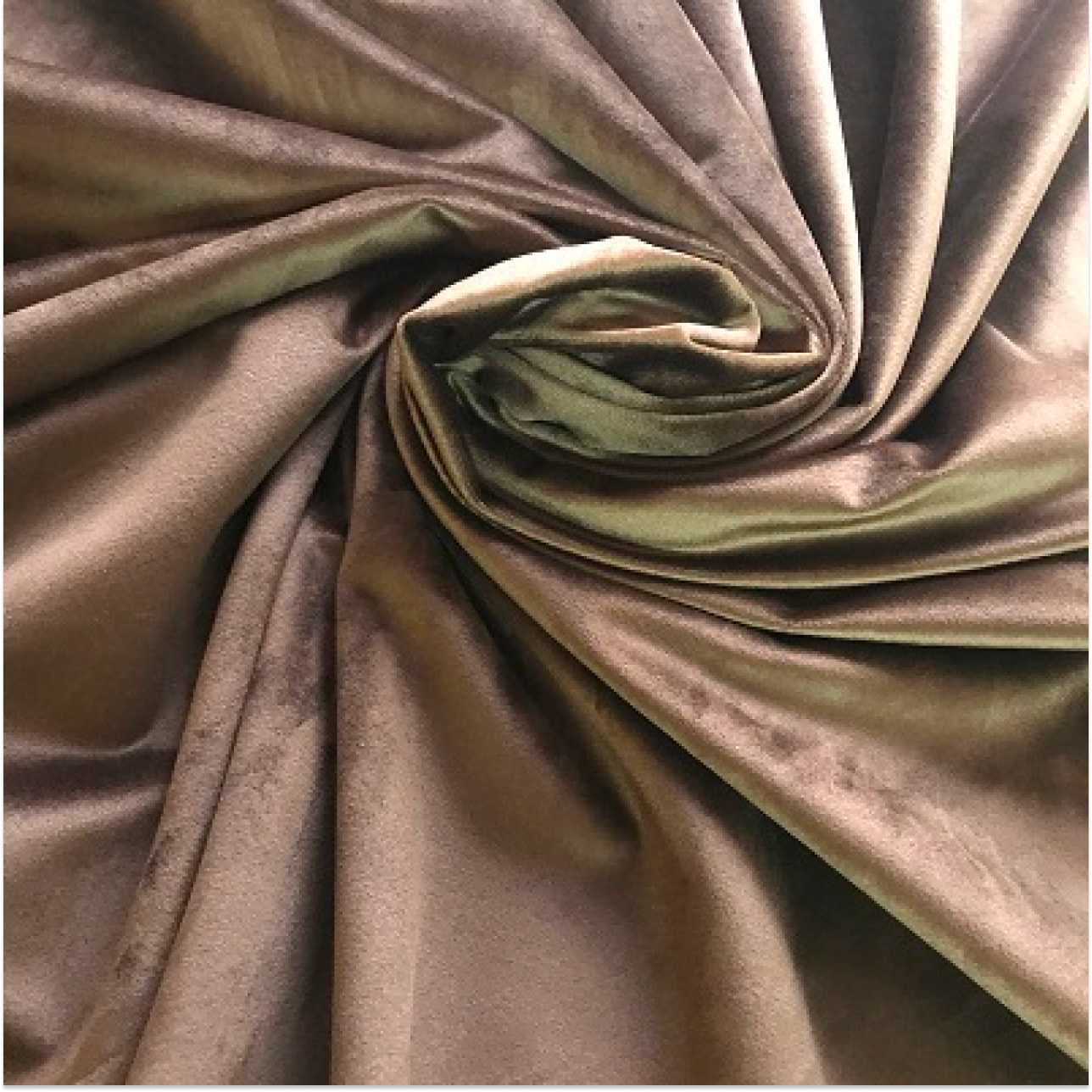 Тканина велюр Mebellini Альтаміра 145 см Шоколад (MTEP2000-012) - фото 1