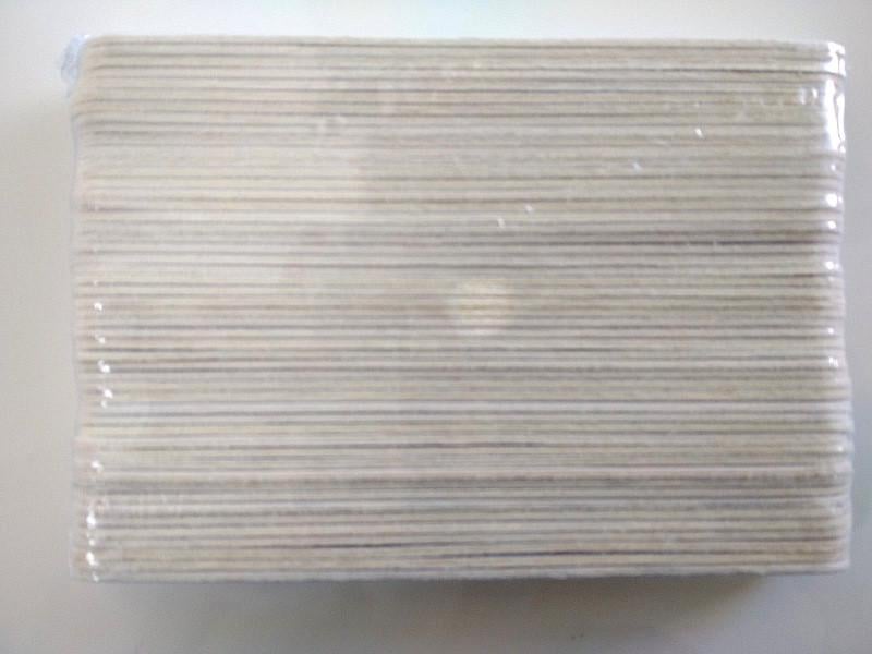 Пилочка полірувальна для нігтів Q.P.I. Professionalна м'яка основа 100/150гріт QPD-400