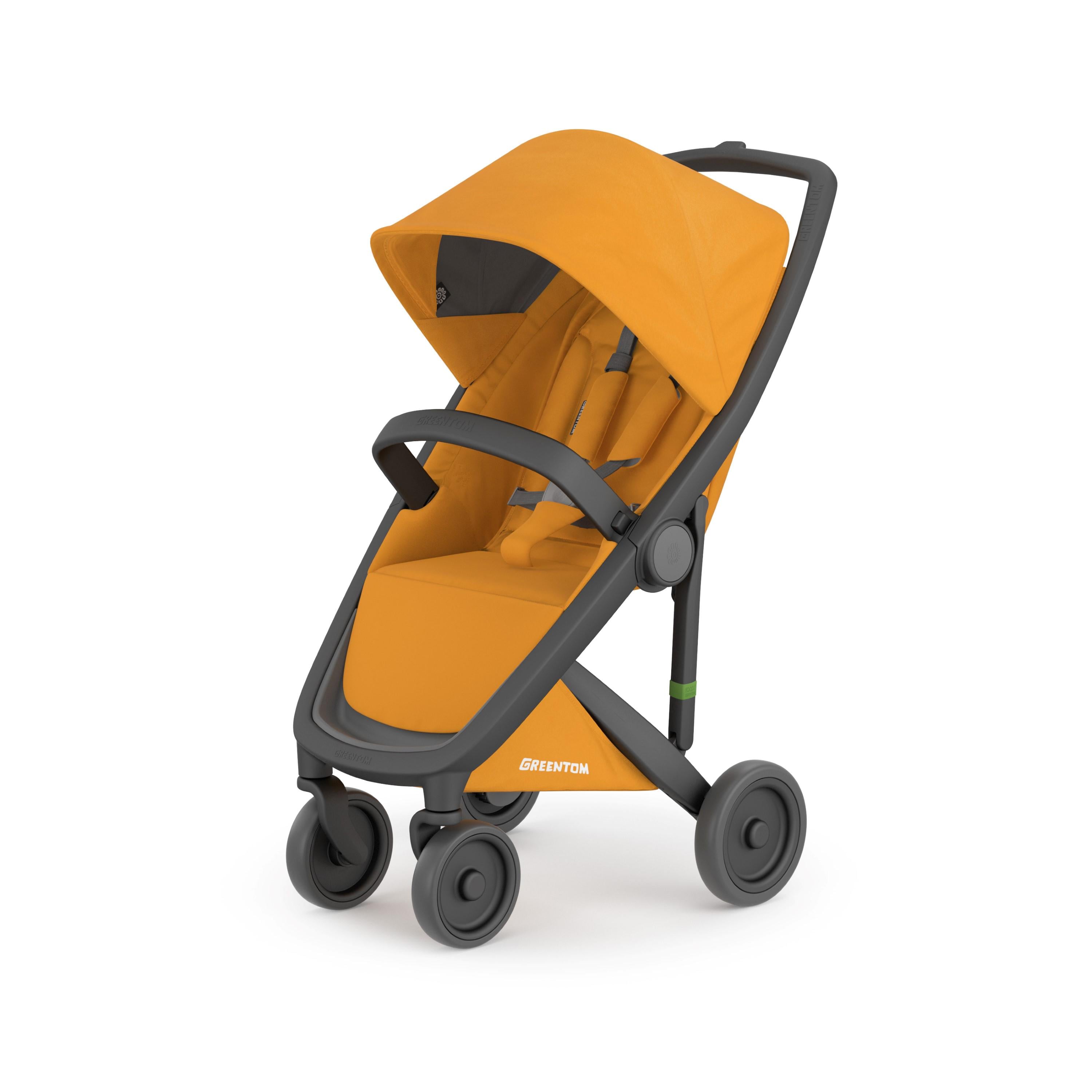 Коляска прогулочная Greentom Classic от 6 месяцев Sunflower/Black (8719323779952)
