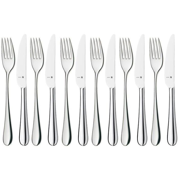 Набор столовых приборов WMF Merit Cromargan protect® 12 пр. для завтрака/десерта