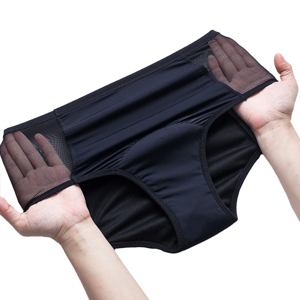 Трусы для месячных от протеканий с дополнительным абсорбирующим слоем высокая посадка XS Черный (2688708859) - фото 9 Трусы для месячных от протеканий с дополнительным абсорбирующим слоем высокая посадка XS Черный (2688708859) - фото 9