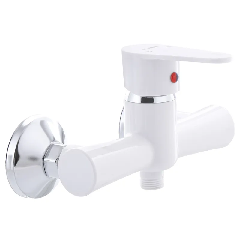 Смеситель для душа PLAMIX Vega 003 однорычажный Белый (PM0575)