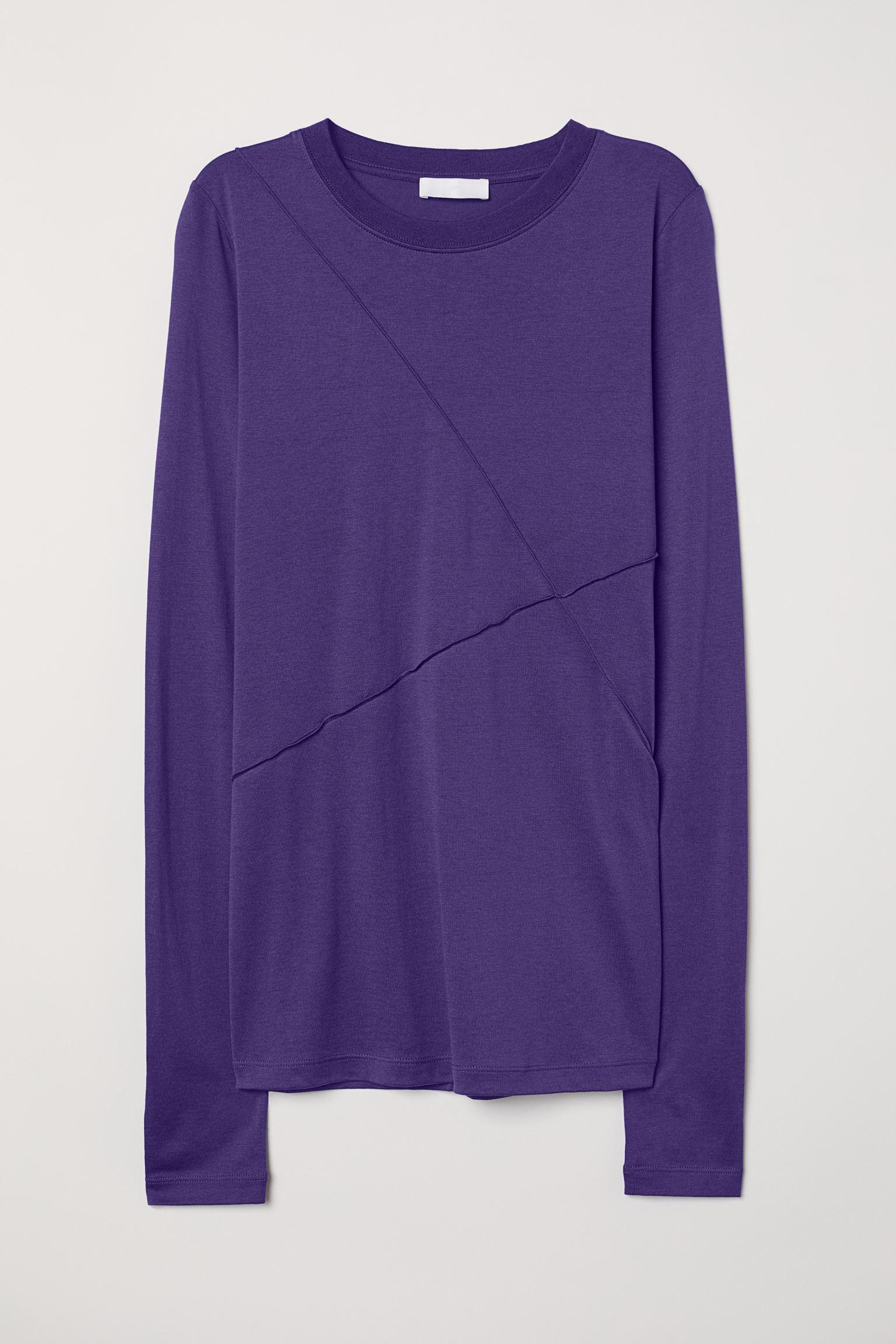 Лонгслив H&M S Фиолетовый (26026919898) Лонгслив H&M S Фиолетовый (26026919898)