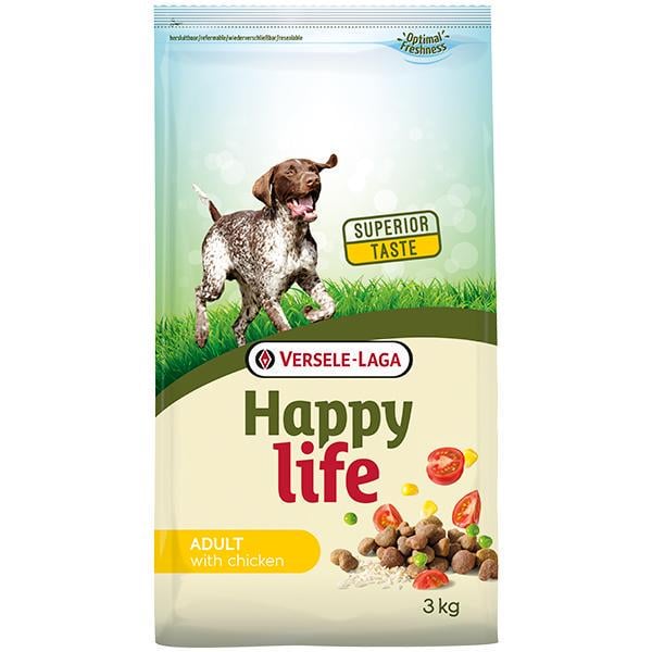 Корм для собак Happy Life with Chicken 3 кг
