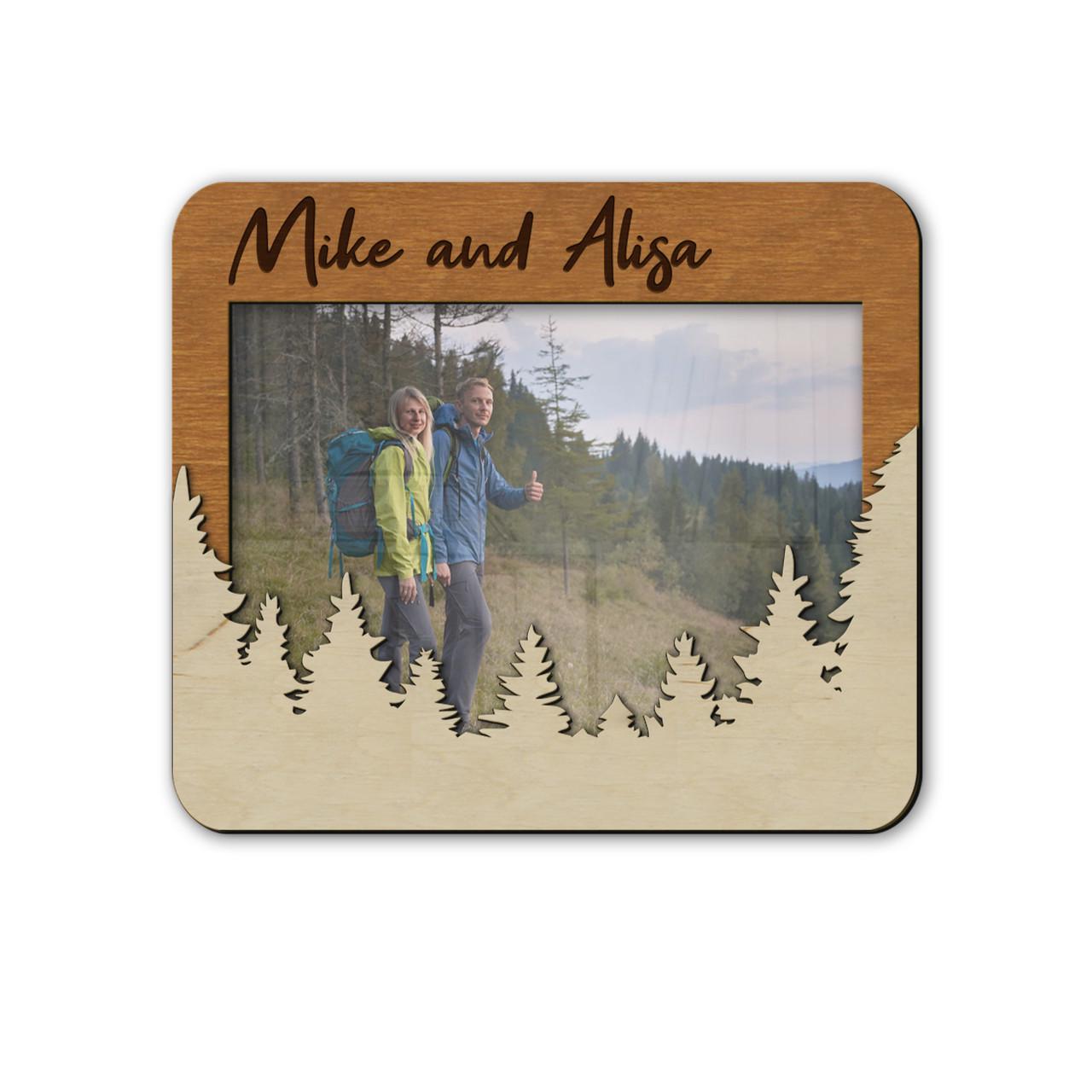 Фоторамка The Frame Depot Ліс персоналізована 10х15 см Світло-коричневий (forest_4x6_horizontal-3) - фото 1 Фоторамка The Frame Depot Ліс персоналізована 10х15 см Світло-коричневий (forest_4x6_horizontal-3) - фото 1