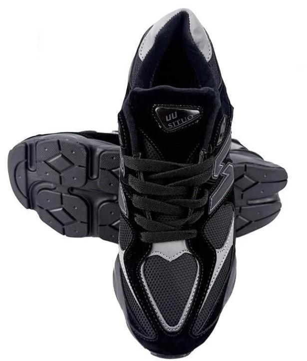 Кроссовки мужские комбинированные 90101-1 p. 42 26,5 см Черный