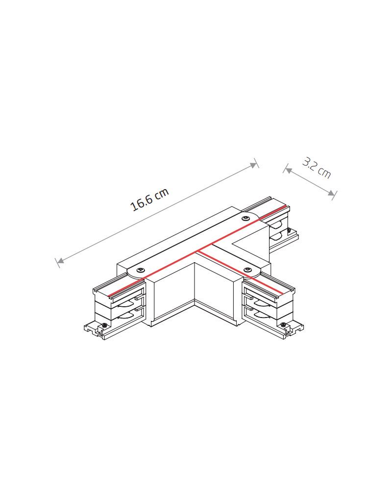 Соединитель Nowodvorski 8241 Ctls Power T Connector Right 1 T-r1 (2229959396) - фото 2