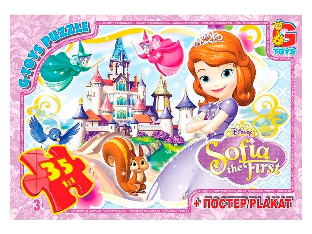 Пазлы G-Toys София 35 эл. (SF013) Пазлы G-Toys София 35 эл. (SF013)