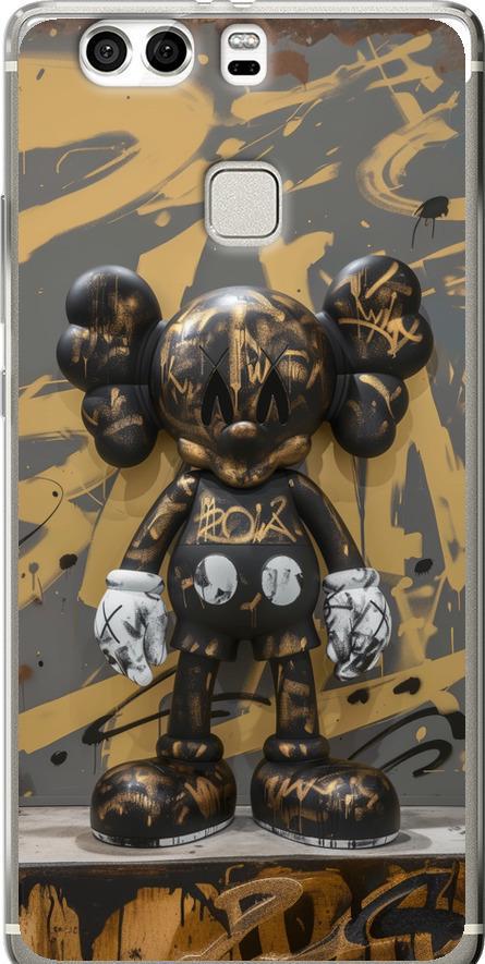 Чехол на Huawei P9 Plus Bronze kaws (6097u-300-42517) Чехол на Huawei P9 Plus Bronze kaws (6097u-300-42517)