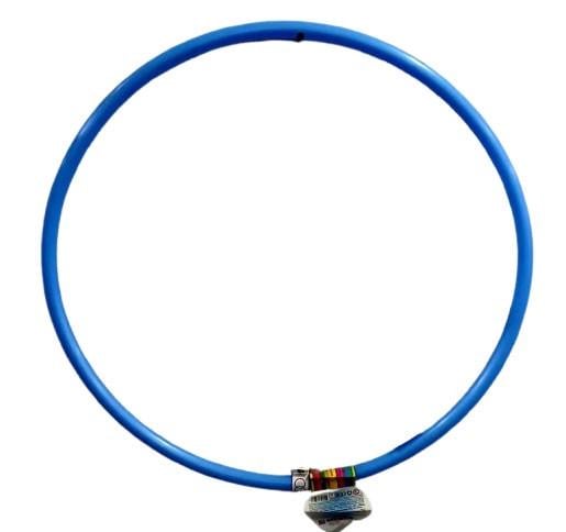 Обруч гимнастический малый Bamsic 68 см Голубой (0168)