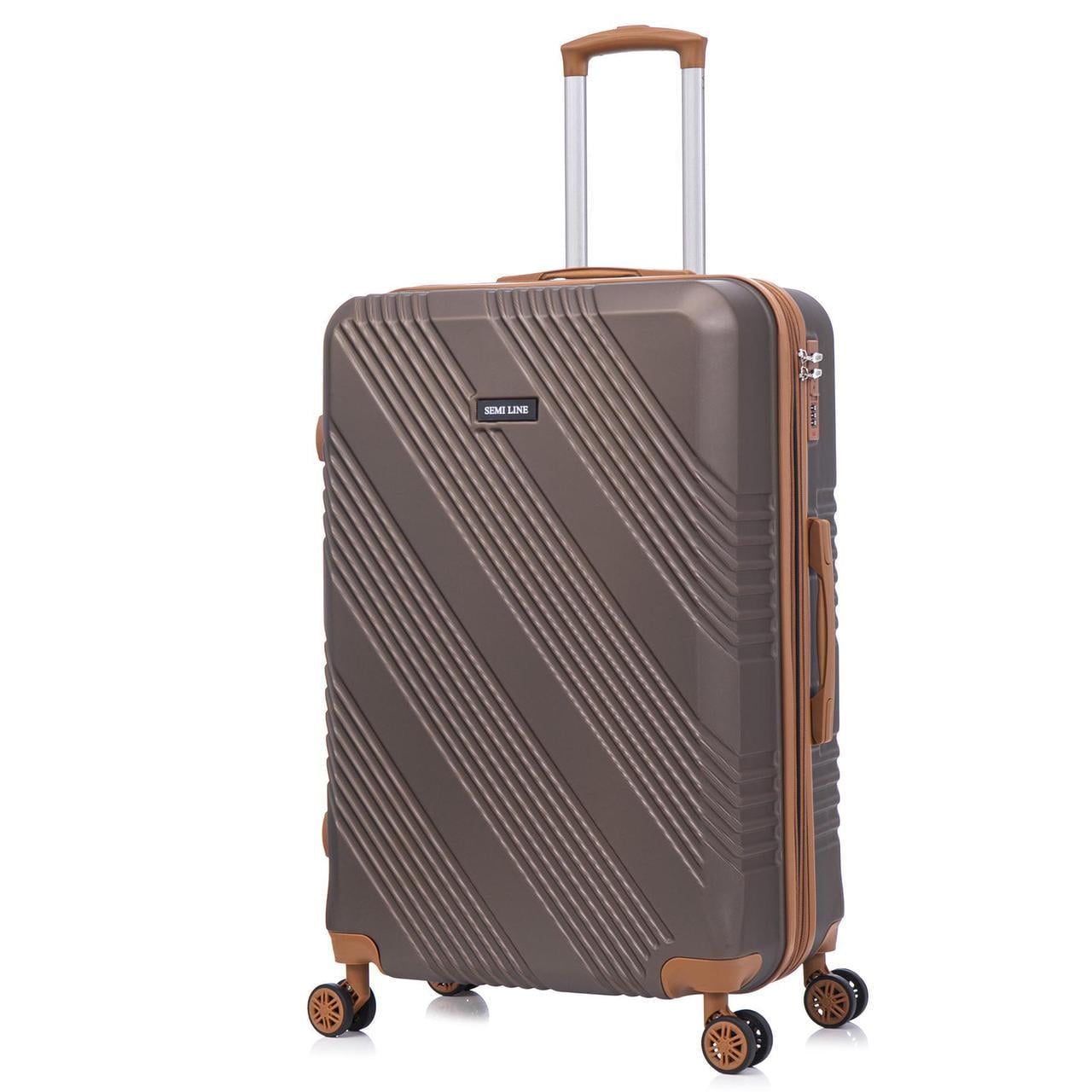 Чемодан SEMI LINE 28" L Brown (T5850-3)
