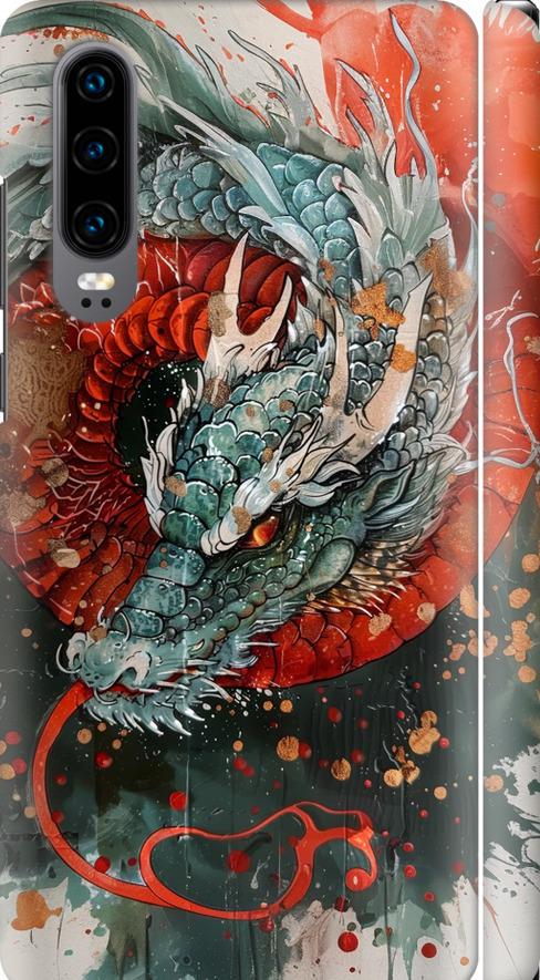 Чехол на Huawei P30 Стихия огня (6101m-1622-42517)