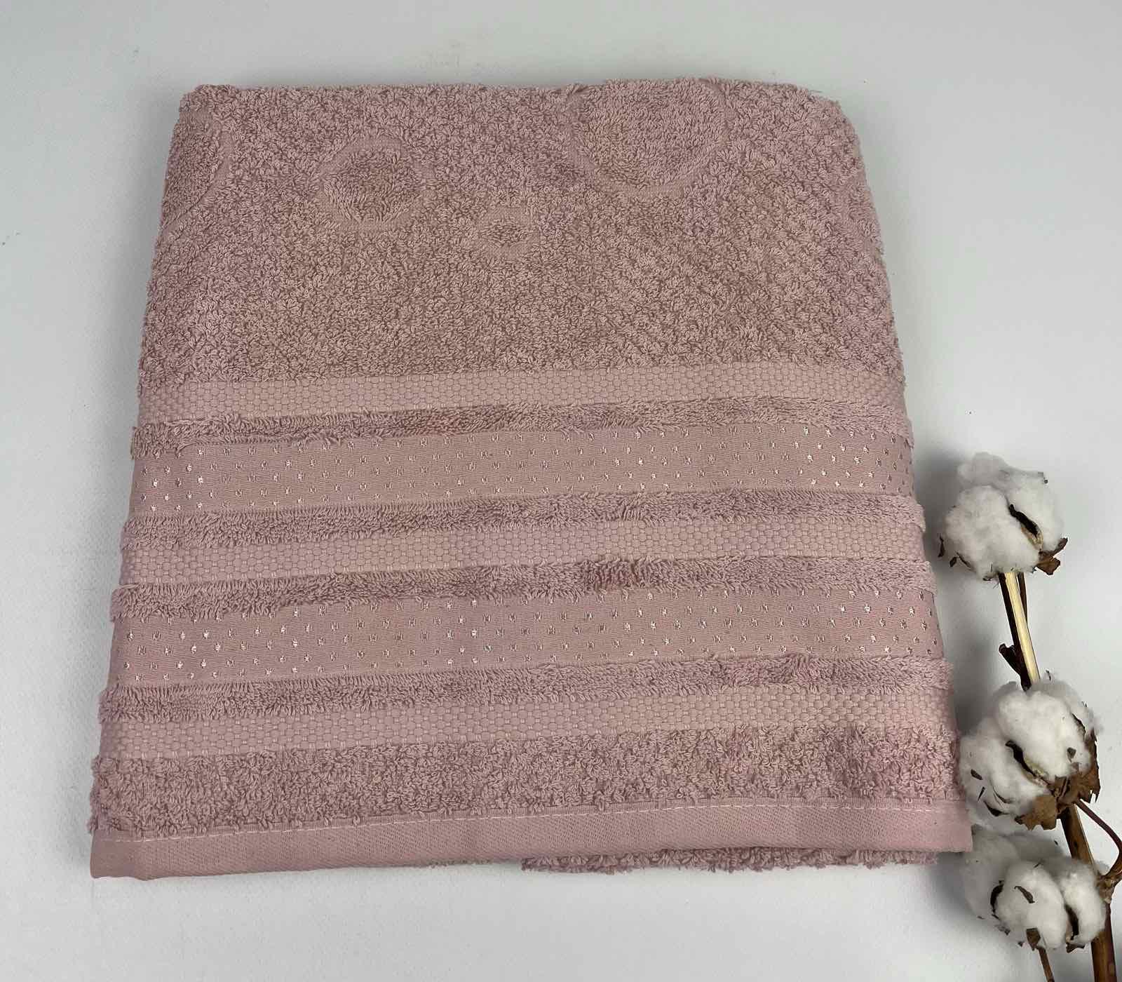 Полотенце Philippus Air Cotton Paris Е882 70x140 см Розовый (CN31017)