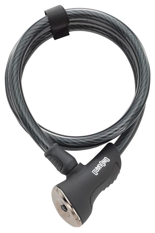 Замок Onguard AKITA трос 120 см х12 мм Черный