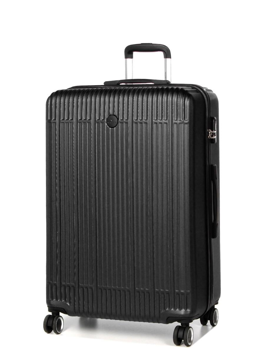 Чемодан Франция большая Worldline L 75х52х29 см 103 л 4,0 кг Черный (630)