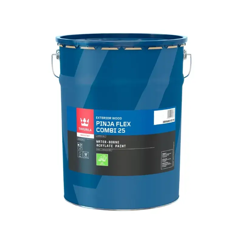 Фарба для дерева поліакрилатна TIKKURILA Pinja Flex Combi 25 А-база 2,7 л - фото 1 Фарба для дерева поліакрилатна TIKKURILA Pinja Flex Combi 25 А-база 2,7 л - фото 1
