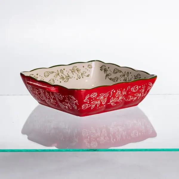 Форма для запікання порцелянова Vintage квадратна для духовки 600 мл (HM04-13)