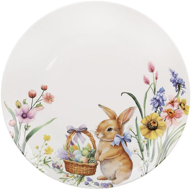 Набор фарфоровых тарелок Easter Melody 6 шт. 27 см