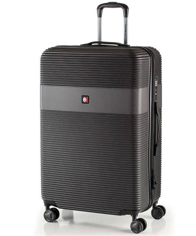 Чемодан Swissbrand Cairo L Black (SWB_LHCAI001L)