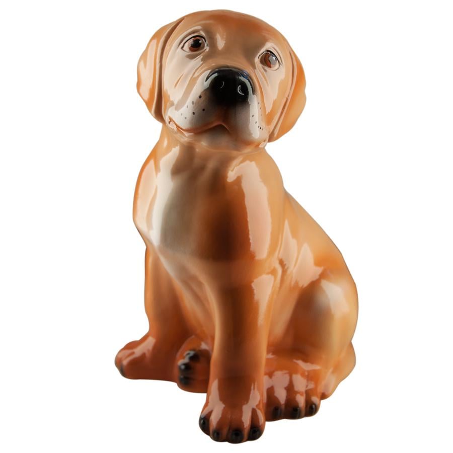 Статуетка-скарбничка собака Лабрадор 17х24х30 см (1608)
