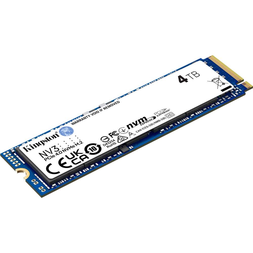 Накопичувач Kingston M.2 NV3 4000GB PCIe 4.0 NVMe (SNV3S/4000G) - фото 3