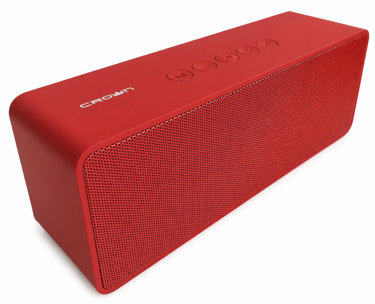 Портативная колонка Crown CMBS-302 Bluetooth Red (CMBL-611)