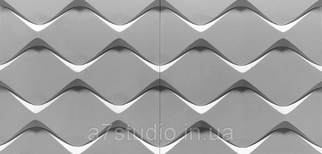 3D панель гипсовая Пирамидки (1034) - фото 5 3D панель гипсовая Пирамидки (1034) - фото 5