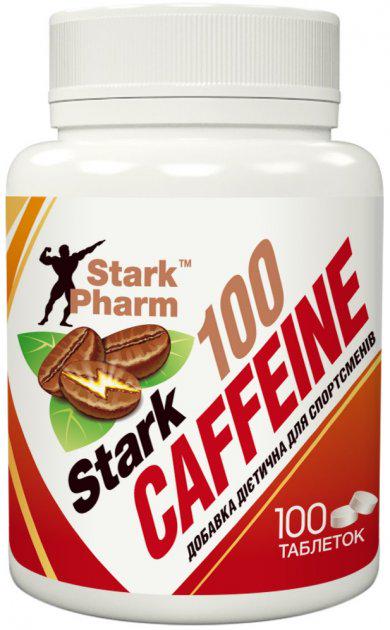 Енергетик Stark Pharm Caffeine 100 мг 100 Tabs