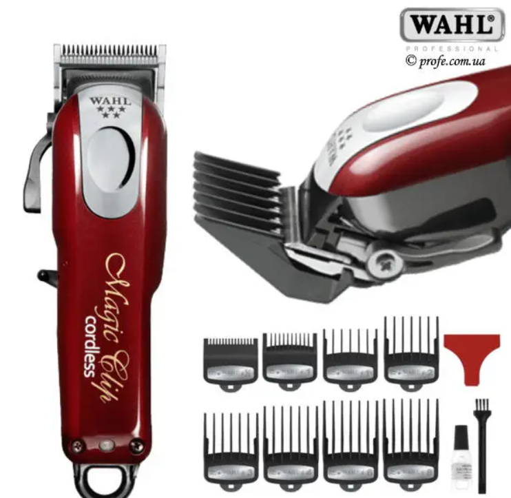 Машинка для стрижки WAHL MAGIC CLIP CORDLESS 5 star 08148-316H - фото 6