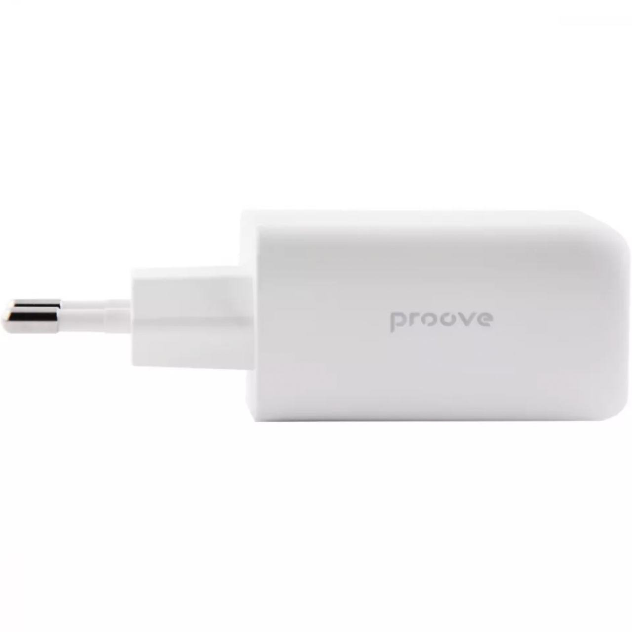 Зарядное устройство Proove Silicone Power 45 W Type C+USB сетевой адаптер для зарядки White - фото 4