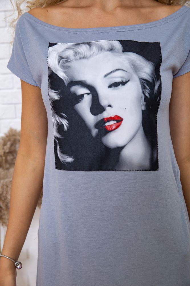 Туніка Ager 167R226 S Сірий - фото 5 Туніка Ager 167R226 S Сірий - фото 5