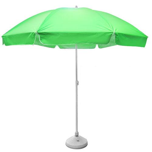 Зонт пляжный STENSON MH-3322-G d 2,5 м спицы карбон/серебро Зеленый (NA001032)