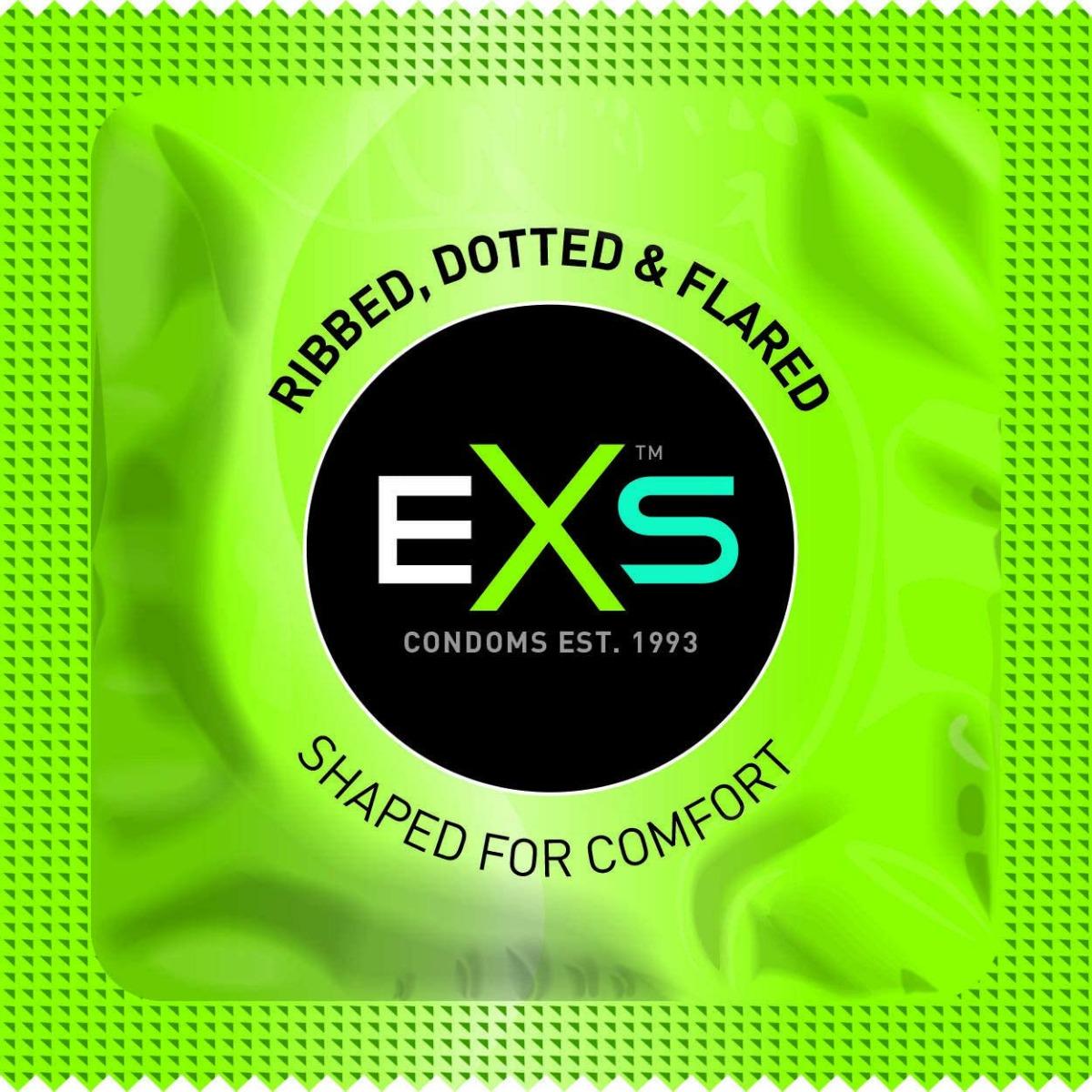 Презервативы EXS Ribbed&Dotted 12 шт. (EXS00233) - фото 2