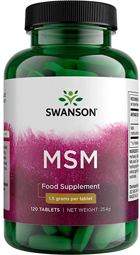 Добавка МСМ Swanson Ultra MSM 1500 mg 120 Tabs