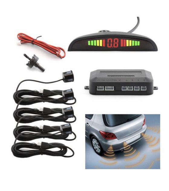 Парктроник Asistant Parking Sensor APS-048 с LED дисплеем на 4 датчика Черный - фото 4 Парктроник Asistant Parking Sensor APS-048 с LED дисплеем на 4 датчика Черный - фото 4